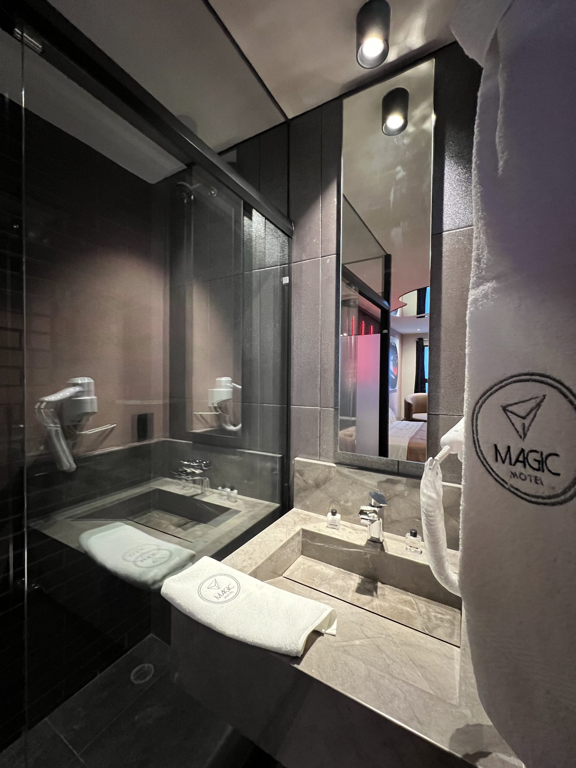 Baño de la habitación Con Cochera