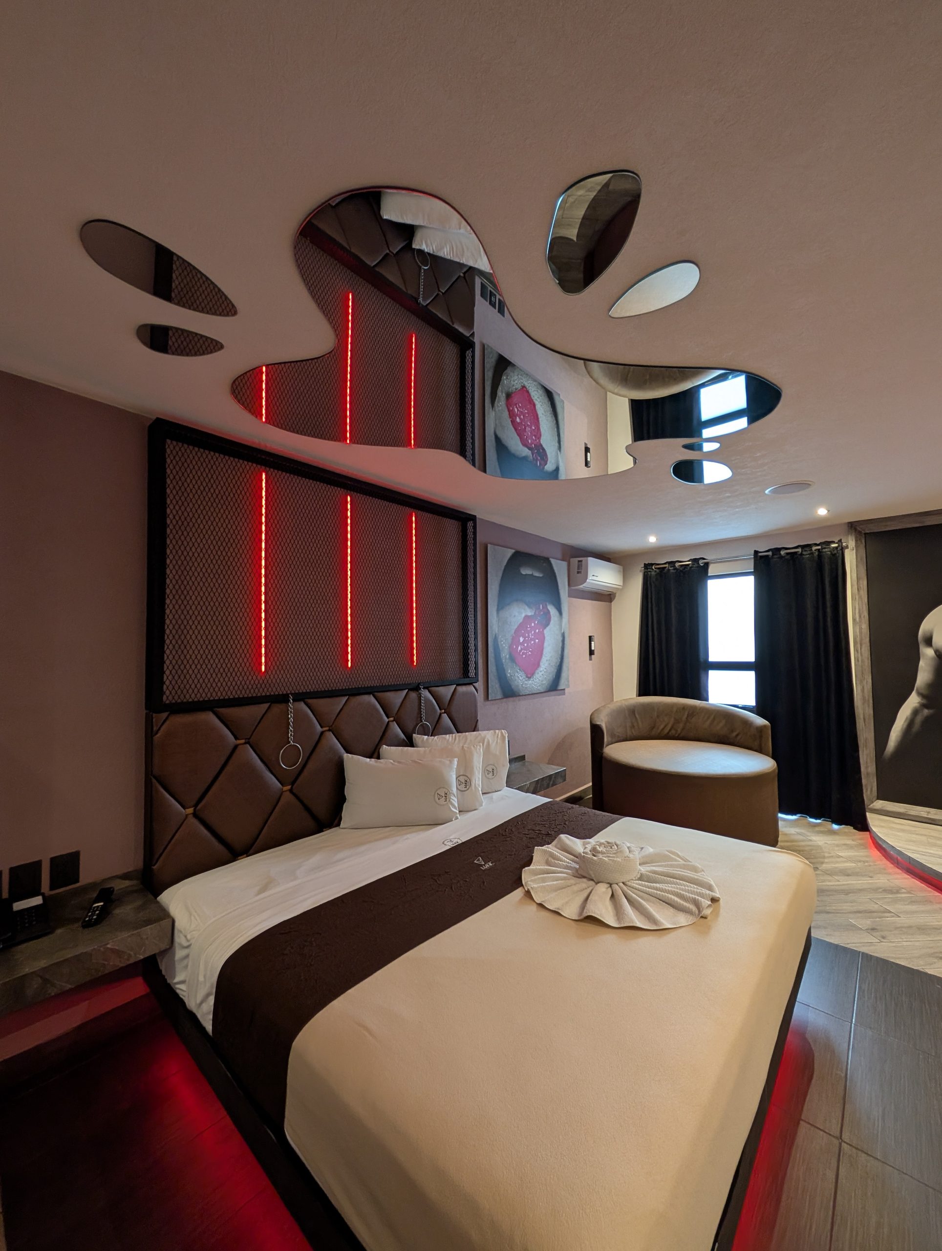 Cama de la habitación Peatonal